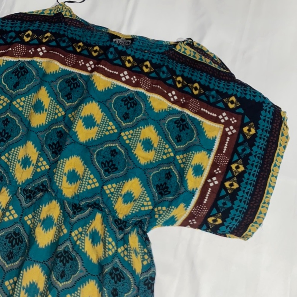 Angie Multi Patterned Short Sleeve Cold Shoulder … - image 4